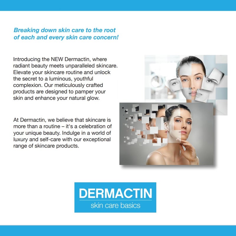 Dermactin قناع الوجه القابل للتقشير من ديرماكتين لمكافحة الشيخوخة بالكولاجين 1.76 أونصة - Image 3